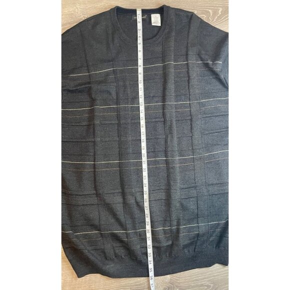 Cotton Traders Mens Black Crew Neck Long Sleeve Pullover Sweater Sz 4X - Picture 10 of 11